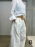 fur tail belt